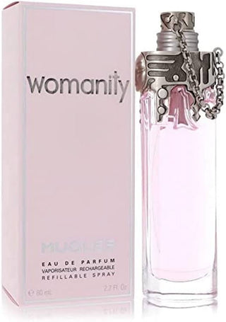 Womanity Mugler perfume for women - sensual fragrance in elegant bottle