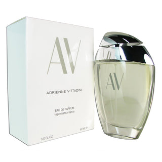 Adrienne Vittadini perfume for women - elegant fragrance bottle on white background