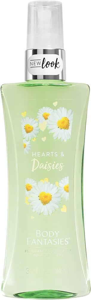 Body Fantasies Hearts & Daisies Perfume for Women - Floral Fragrance in a Stylish Bottle