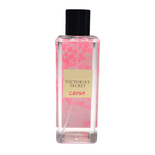 Victorias Secret Secret Crush Fragrance Mist for Women - Elegant perfume bottle with floral scent on white background