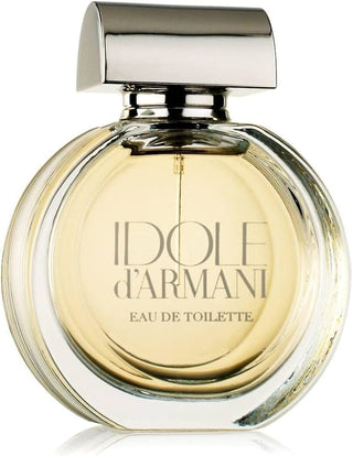 Idole dArmani Giorgio Armani Womens Perfume - Exquisite fragrance bottle on white background