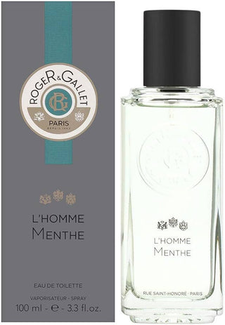 Roger & Gallet LHomme Menthe Mens Perfume - Refreshing Mint Fragrance for Men