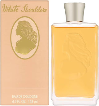 White Shoulders Evyan perfume for women - elegant floral fragrance in a white bottle