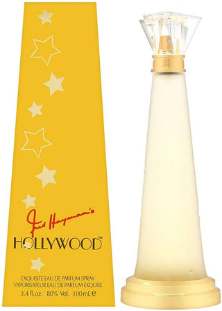 Womens Hollywood Fred Hayman perfume bottle on white background