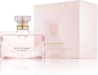 Bvlgari Rose Essentielle Eau De Toilette Rosee Bvlgari for women - elegant perfume bottle with rose petals design