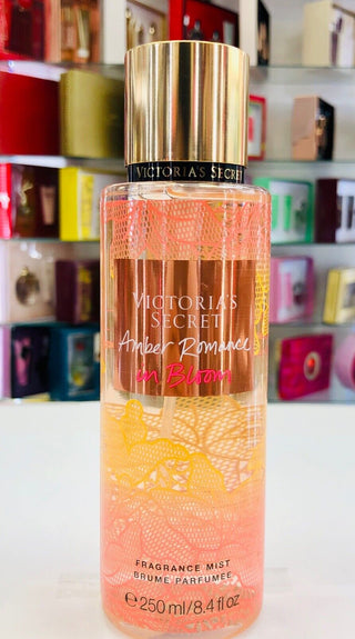 Victorias Secret Amber Romance in Bloom Perfume for Women - Floral Fragrance Bottle