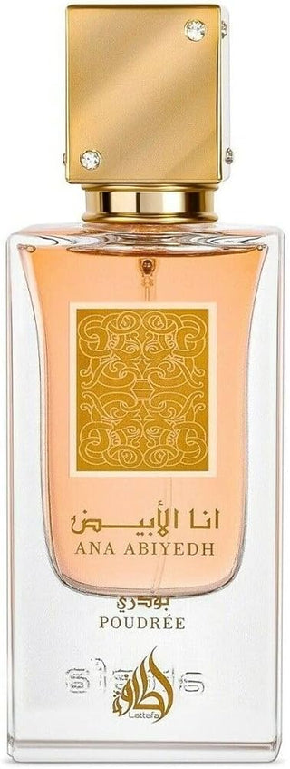 Ana Abyedh Poudrée Lattafa Perfumes for women - Exquisite fragrance in elegant bottle