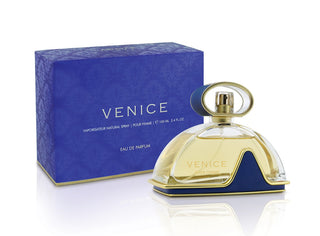 Venice Armaf Womens Perfume - Elegant fragrance bottle with floral design on white background