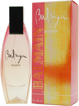 Balmya de Balmain Pierre Balmain perfume for women - elegant fragrance bottle on white background