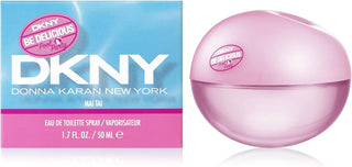 DKNY Be Delicious Mai Tai Donna Karan perfume for women - floral fruity fragrance in green apple-shaped bottle - buy now