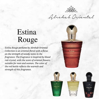 ESTINA ROUGE Alrehab Oriental Perfume for Women and Men - Best Unisex Fragrance - Buy Online Now!