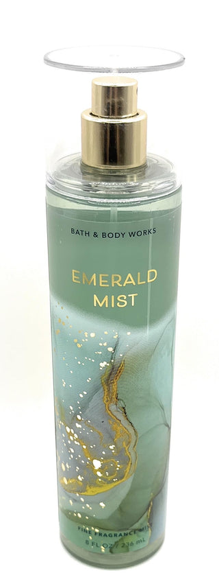 Emerald Mist Bath & Body Works Womens Perfume - Elegant floral fragrance in a green bottle