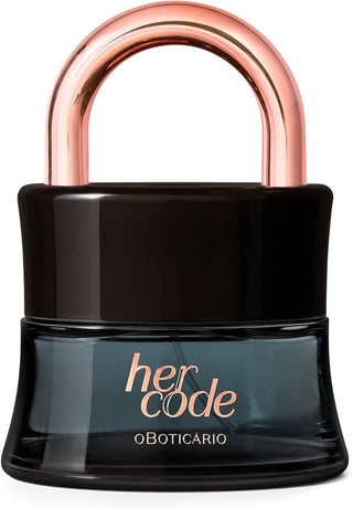 Her Code O Boticário Womens Perfume - Elegant floral fragrance in a stylish bottle