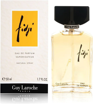 Guy Laroche Fidji Eau de Parfum for Women - Exquisite fragrance bottle on white background