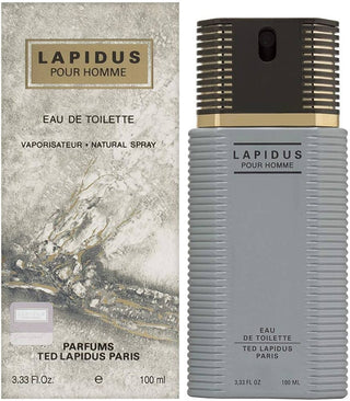 Ted Lapidus Lapidus Pour Homme mens perfume bottle on white background