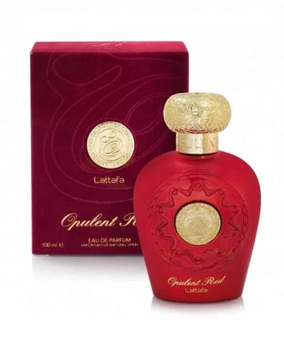 Opulent Red Lattafa Perfumes for women and men - Exquisite fragrance in a red bottle - Best unisex perfume - Buy now!