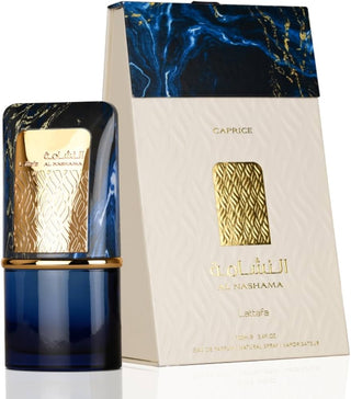 Al Nashama Lattafa Perfumes for women and men - Luxury fragrance bottle on white background