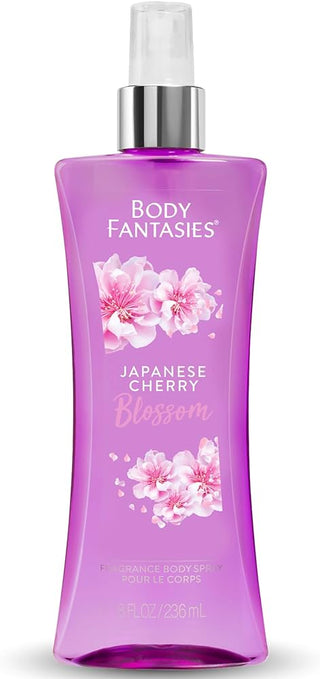 Body Fantasies Cherry Blossom Fantasy Parfums de Coeur Perfume for Women - Floral Fragrance in Elegant Bottle