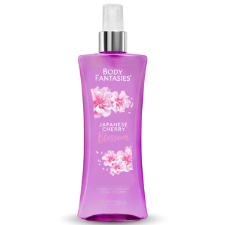 Body Fantasies Signature Japanese Cherry Blossom Parfums de Coeur Womens Perfume - Floral Fragrance in Elegant Bottle