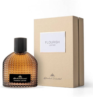 Flourish Leather Alrehab Oriental Mens Perfume - Exquisite fragrance in a sleek bottle