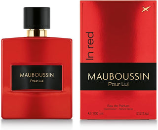 Mauboussin Pour Lui Red Mauboussin Perfume for Men - Luxury Fragrance Bottle