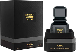 Amber Wood Noir Ajmal Perfume for Women and Men - Captivating Fragrance | Buy Online Now