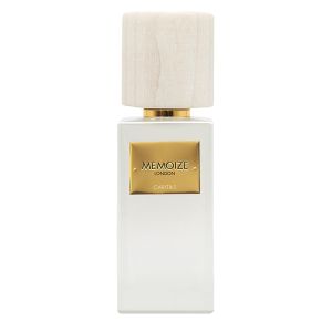 Caritas Memoize London Perfume for Women and Men - Elegant fragrance bottle on white background