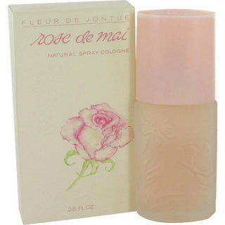 Revlon Fleurs de Jontue Rose De Mai Perfume for Women - Floral Fragrance in Elegant Bottle