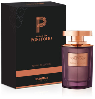 Portfolio Floral Sculpture Perfume by Al Haramain for Women and Men - Exquisite Fragrance in Elegant Bottle - Buy Online Now!