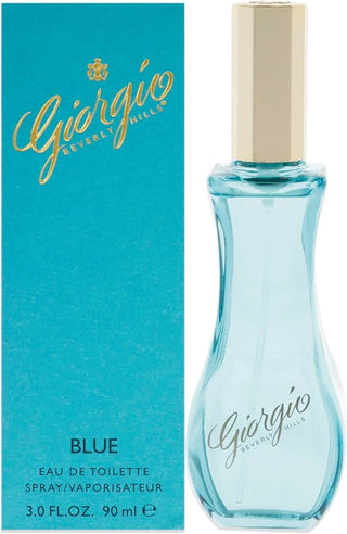 Eau de Giorgio Giorgio Beverly Hills Womens Perfume - Elegant fragrance bottle on white background