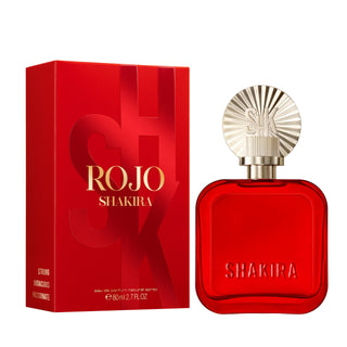 Rojo Shakira Womens Perfume - Elegant red bottle with floral scent | Shop now for the best fragrance deals!