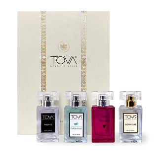 Tova Nights Tova Beverly Hills Womens Perfume - Elegant fragrance bottle on white background