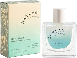 Isle Skylar Unisex Perfume - Best for Women and Men | Fragrance Bottle on White Background