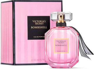 Victorias Secret Bombshell Perfume for Women - Elegant fragrance bottle on white background