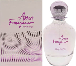 Amo Ferragamo Flowerful Perfume by Salvatore Ferragamo for Women - Elegant floral fragrance in a stylish bottle