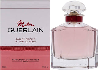 Mon Guerlain Bloom of Rose Eau de Parfum by Guerlain for women - Exquisite floral fragrance in a stylish bottle - Buy now for an irresistible scent experience.