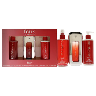 FCUK Connect Her FCUK Perfume for Women - Elegant and alluring fragrance for women, perfect for any occasion, available on Amazon.