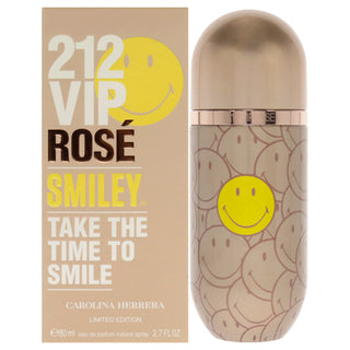 212 VIP Smiley Carolina Herrera for women perfume - Buy now on Amazon