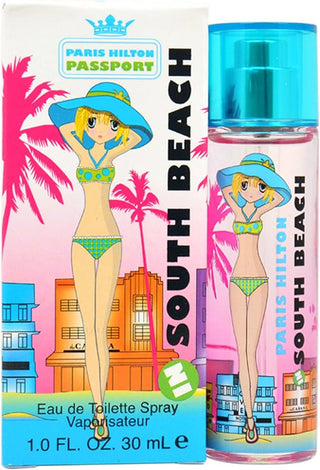 Passport South Beach Paris Hilton Womens Perfume - Floral Fragrance in Stylish Bottle