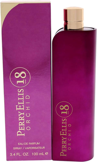 18 Perry Ellis for Women Perfume - Elegant floral fragrance in a luxurious bottle