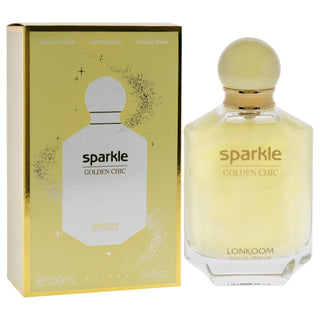 Sparkle Golden Chic Lonkoom Parfum for Women - Buy Now - Best Womens Fragrance - Elegant and Luxurious Perfume Image