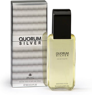 Quorum Silver Antonio Puig Mens Perfume - Elegantly crafted fragrance for men, perfect for any occasion. Shop now for Quorum Silver by Antonio Puig.