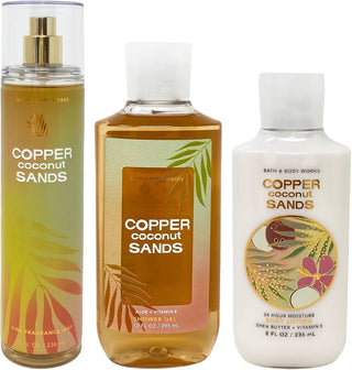 Womens Copper Coconut Sands Bath & Body Works Perfume - Exotic, tropical fragrance in a bottle