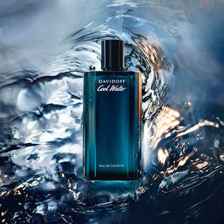 Davidoff Cool Water Mens Perfume - Refreshing aquatic fragrance bottle