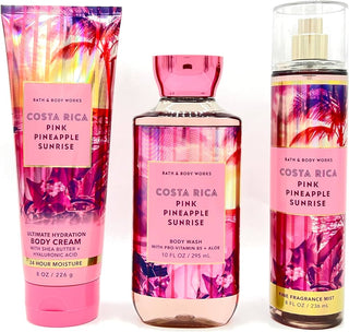 Pink Pineapple Sunrise Bath & Body Works Womens Perfume - Refreshing tropical scent in a pink bottle