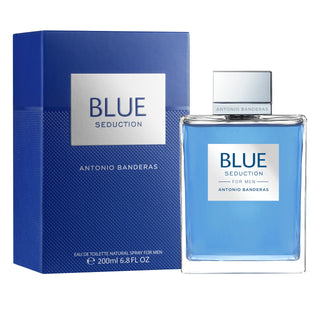 Blue Fresh Seduction for Men Antonio Banderas perfume image - captivating scent for men