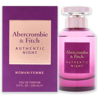 Authentic Night Femme Abercrombie & Fitch Womens Perfume - Elegantly designed bottle with a captivating scent