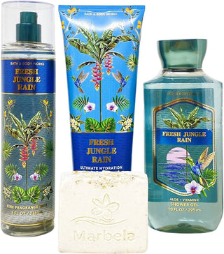 Fresh Jungle Rain Bath & Body Works perfume for women - captivating fragrance in a sleek bottle