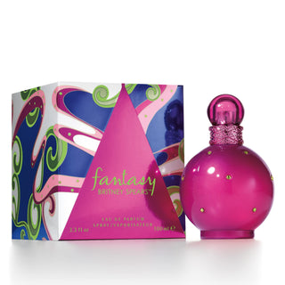 Fantasy Britney Spears for Women Perfume - Exquisite fragrance bottle with floral notes on white background