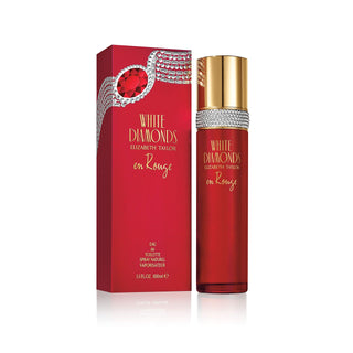 White Diamonds en Rouge Elizabeth Taylor for Women Perfume - Elegant and luxurious fragrance in a red bottle